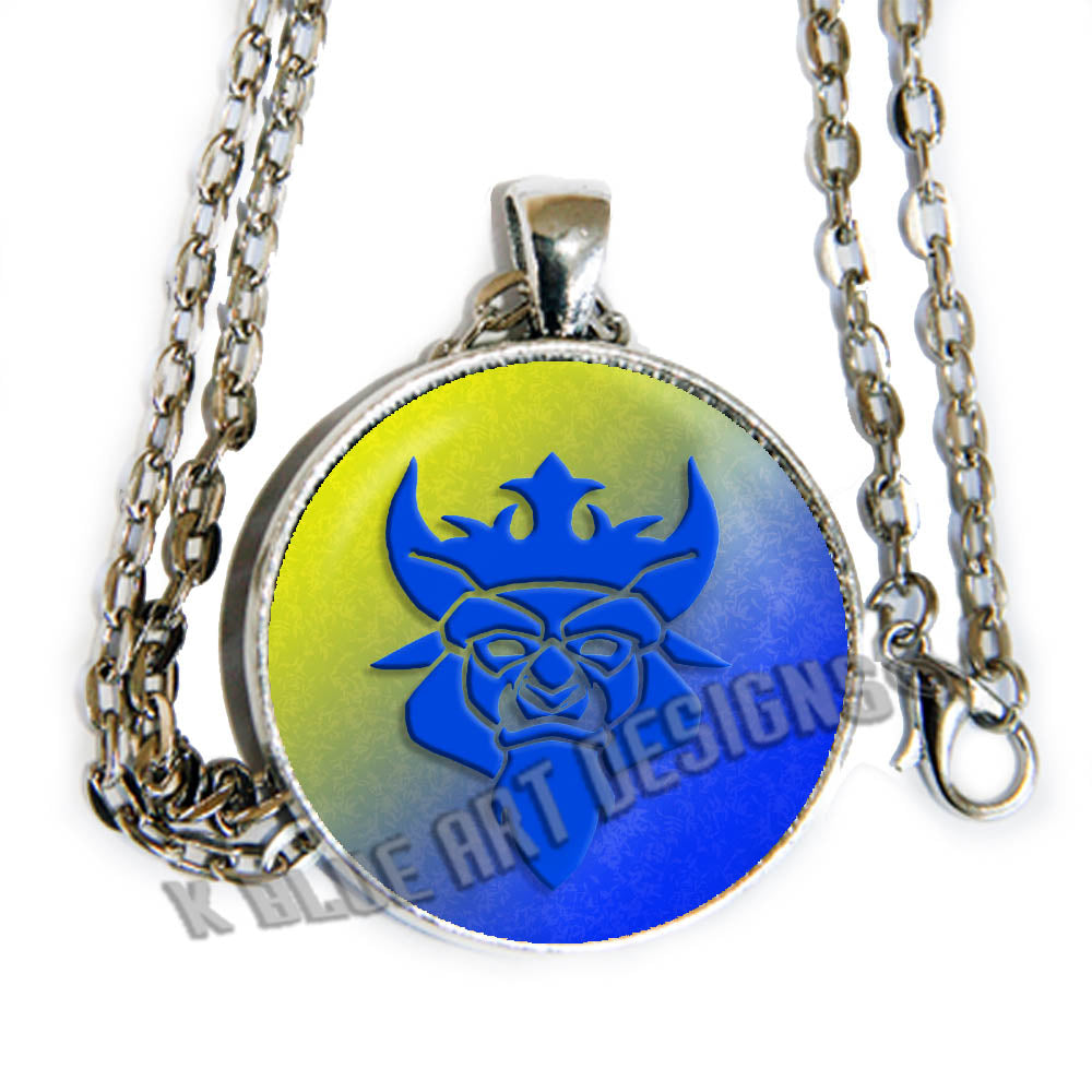 Descendants - Red, Audrey, Ben, Carlos, Evie, Jay, Mal, OR Uma - 1 glass cab pendant necklace